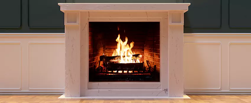 Decorative Electric Fireplace Installation in Lakeland, Florida