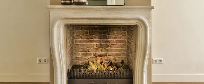 Vintage-style Fireplace Redesign in Lakeland, Florida