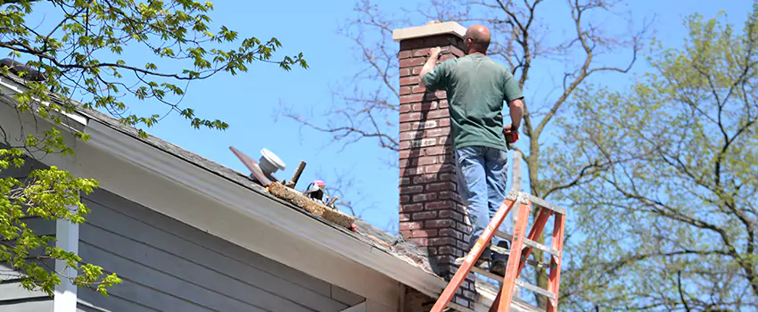Vinyl and PVC Chimney Flashing Installation in Lakeland, FL