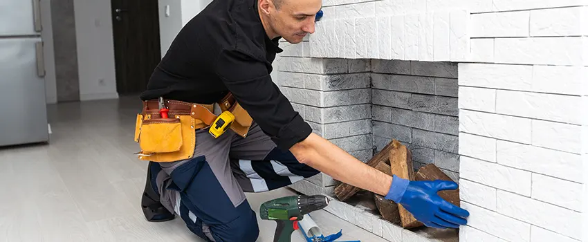 Fireplace Damaged Damper Frame Repair Services in Lakeland, Florida