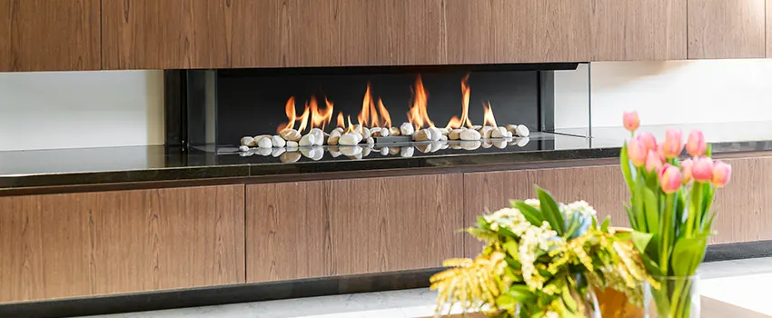 Double-height Fireplace Design Refurbishment in Lakeland, Florida