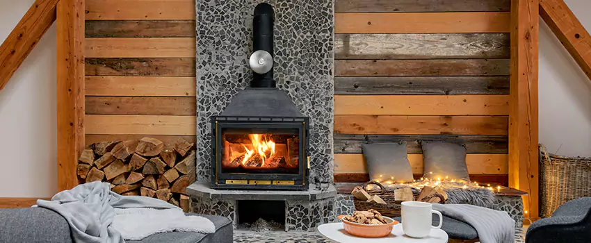 Thelin Hearth Products Direct Vent Gas Stove Fireplace Inspection in Lakeland, Florida